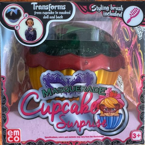 masquerade cupcake surprise