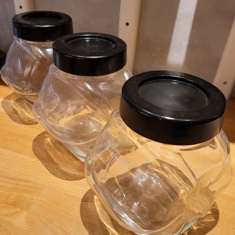 DIY oppbevaring glass