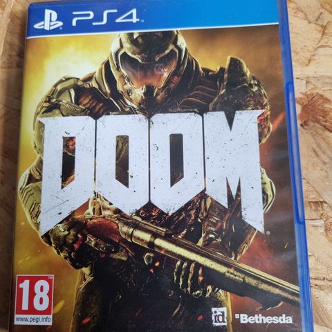 Strøkent PS4 Doom