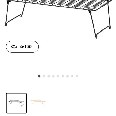 Skohylle fra IKEA