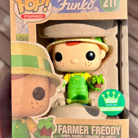 Funko Pop! Farmer Freddy Funko (211) Excl. to Funko Shop