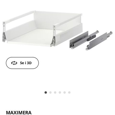 IKEA kjøkkenskuffer