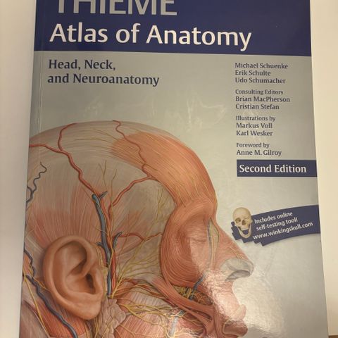 Thieme head, neck and neuroanatomy atlas