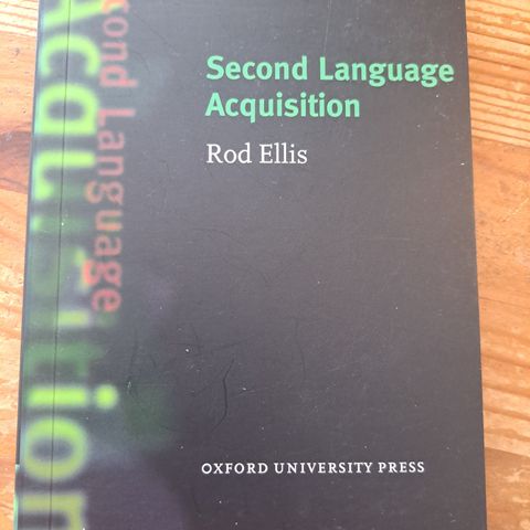 Second Language Acquisition (Ellis)