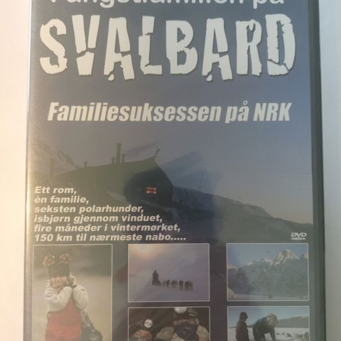 Fangstfamilien på Svalbard (DVD 2009, i plast)