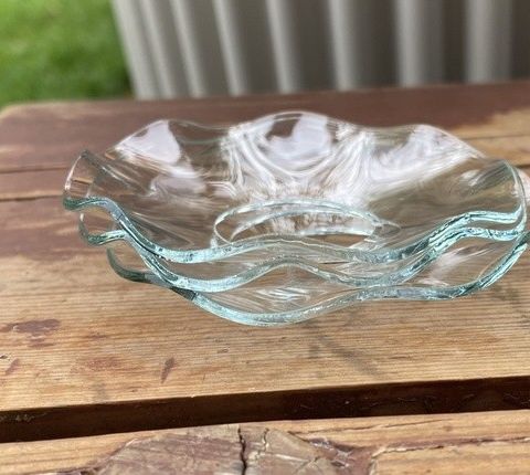 3 Lysmansjetter i klart glass