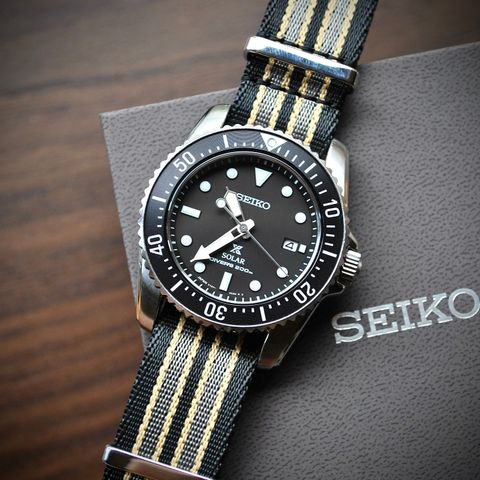 Seiko SNE573 (stor reimpakke + bytte)