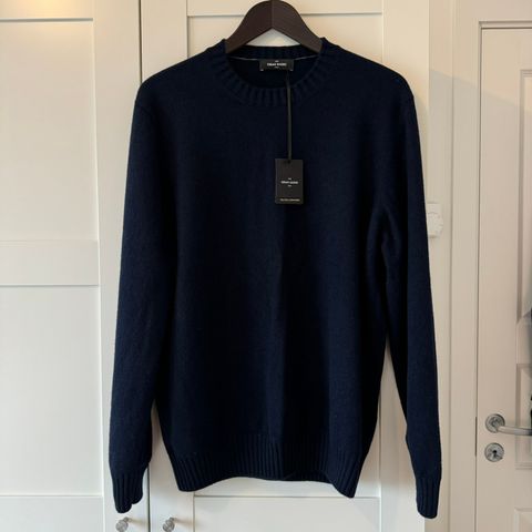 Gran Sasso Crew Neck Felted Cashmere 54 (nypris 5199,-)