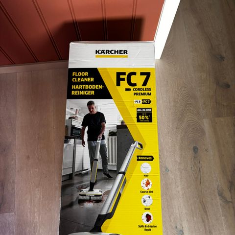 Helt ny Karcher FC 7 gulvsker