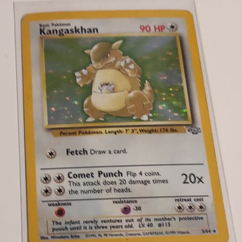 Pokemon kort jungle