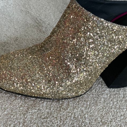 Malene Birger glitter mules