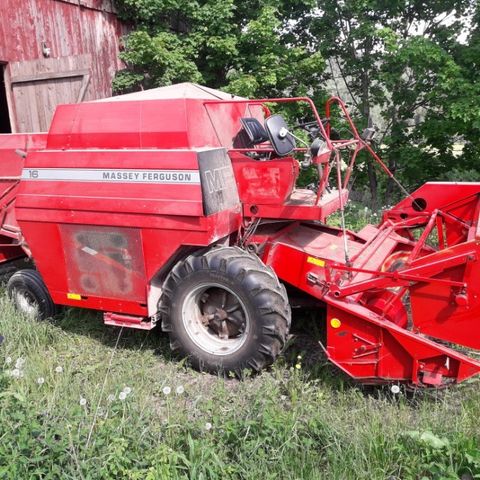 Skurtresker, Massey Ferguson 16 selges