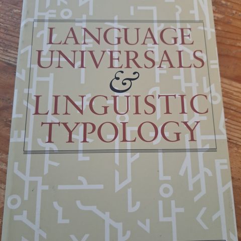 Language Universals & Linguistic Typology (Comrie)