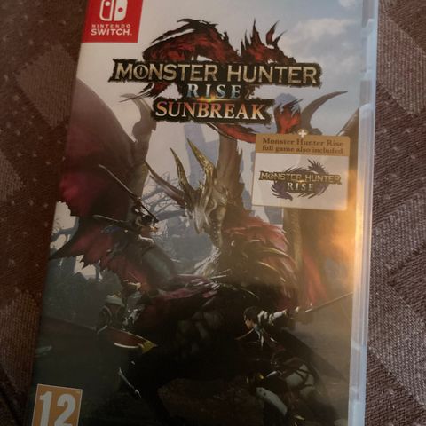 Monster hunter rise sunbreak - Nintendo switch