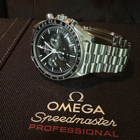 Omega Speedmaster Moonswatch Professional 42mm - Hesalite - Norsk komplett