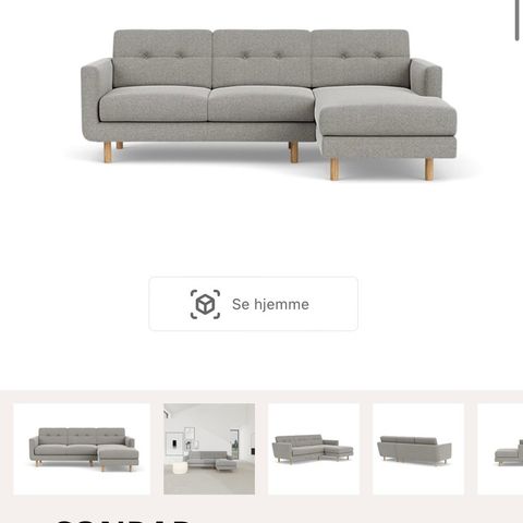 Conrad sofa fra Sofacompany