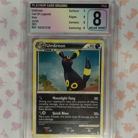 Umbreon 22/95 Call of Legends PCG 8