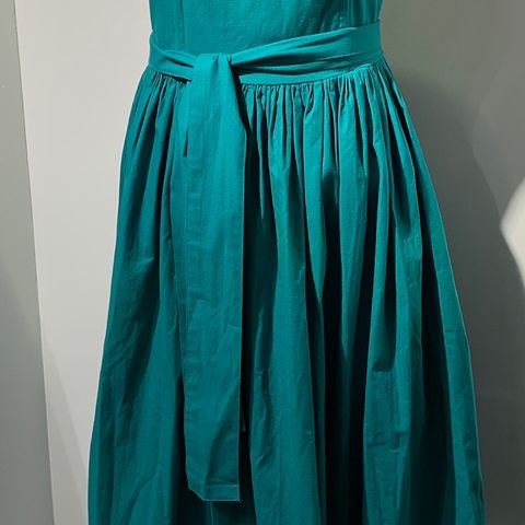 Nydelig vintage stroppeløs kjole fra Laura Ashley - 38/40