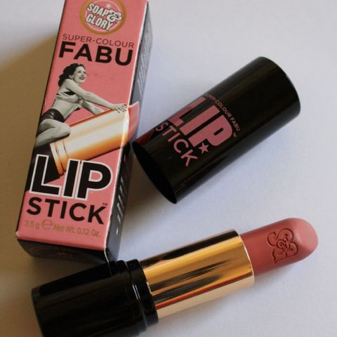 Soap & Glory Fabu Lipstick Satin Finish The Missing Pink