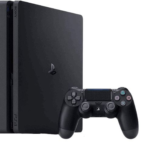 PlayStation 4 slim med 2 kontroller!