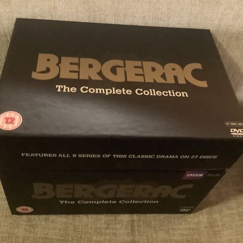 BERGERAC Den komplette serien samleboks på DVD som ny