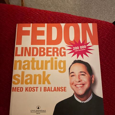 Boken fra Fedon Lindberg- Naturlig slank selges