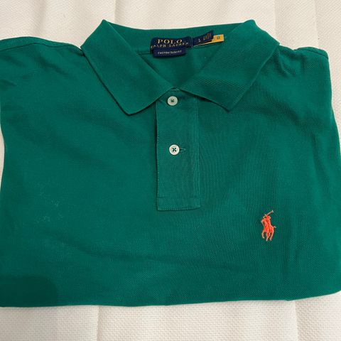 POLO RALPH LAUREN MESH POLOTRØYE Str L