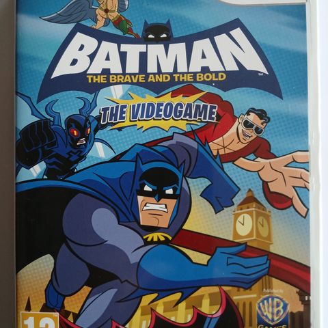 WII SPILL BATMAN THE BRAVE AND THE BOLD