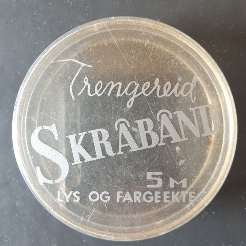 Sysaker - Trengereid skråbånd!