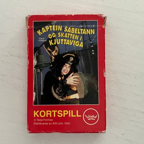 Kaptein Sabeltann kortspill