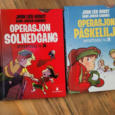 Operasjon- bøker av Jørn Lier Horst