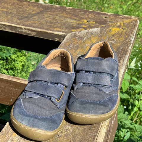 Barfot sko – Skink wide Navy – BLifestyle str 26