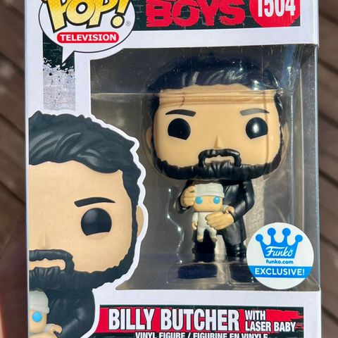 Funko Pop! Billy Butcher with Laser Baby | The Boys (1504) Excl. to Funko Shop