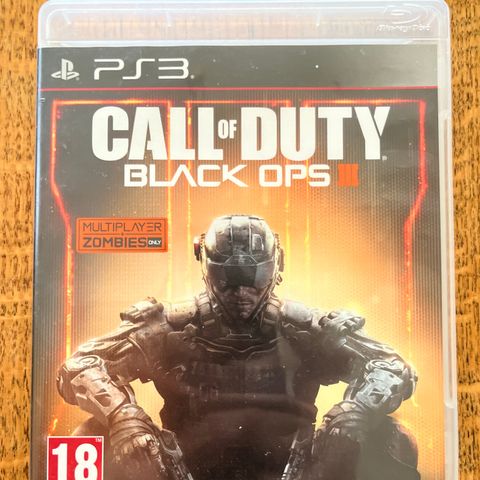Ps3 spill CALL OF DUTY BLACK OPS 3 III