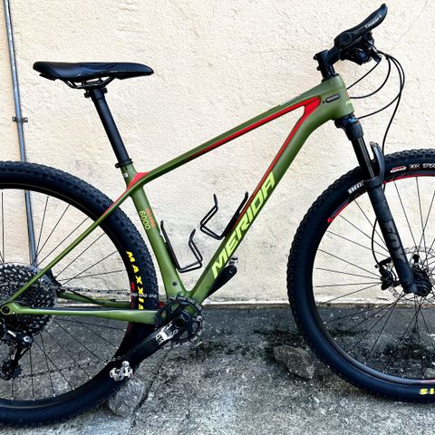 Som ny - Merida Big Nine CF 6000 Carbon konkurranse MTB