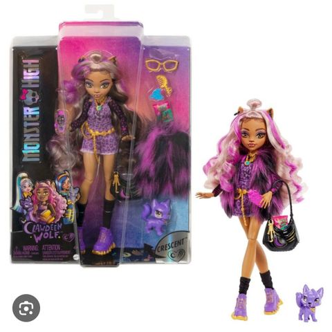 Monster high Clawdeen dukke