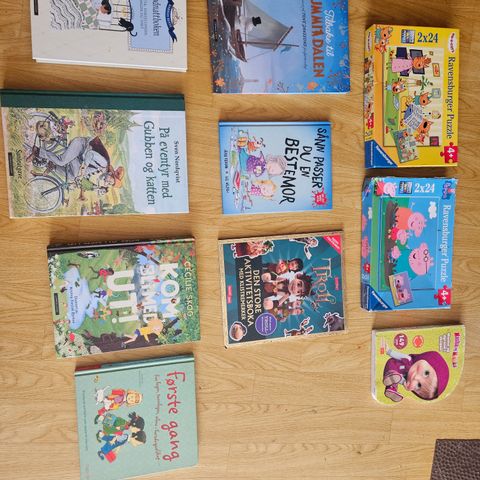 Bøker / Barn / Puzzle