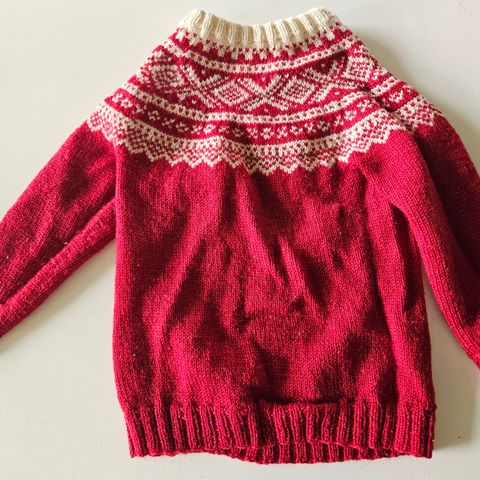 Marius strikket genser