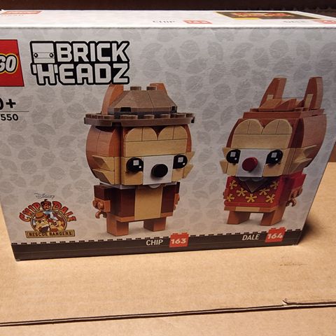 Ny Lego Brickheadz 40550 Snipp og Snapp