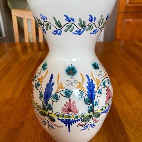 FLOTT DEKORATIV KERAMIKK VASE