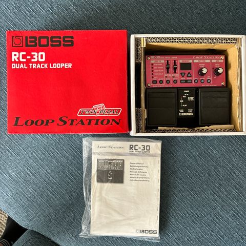 Boss RC-30 dual track looper