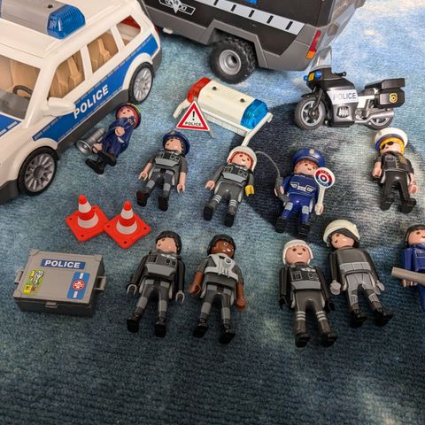 Diverse politi Playmobil