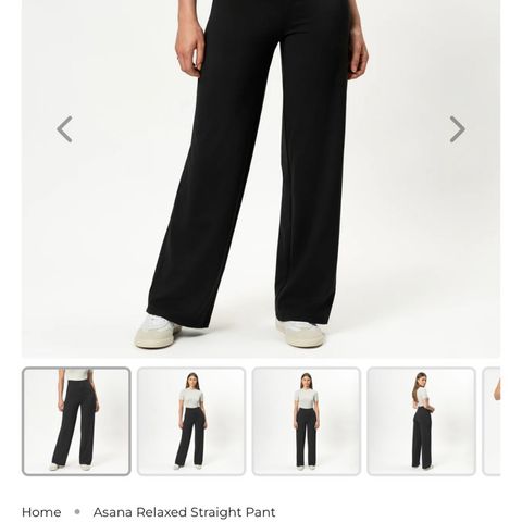 Asana relaxed pant, helt ny med lapp!