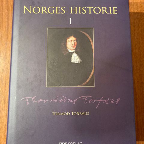 Tormod Torfæus. Norgeshistorie. Bind nr 1 og 6.
