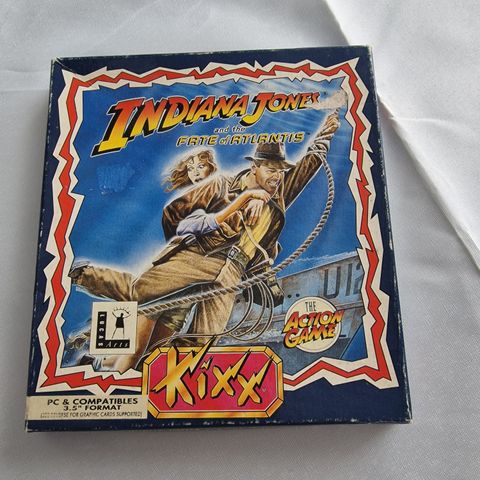 Indiana Jones And The Fate Of Atlantis - Lucas Arts - Small box, Pc 1992