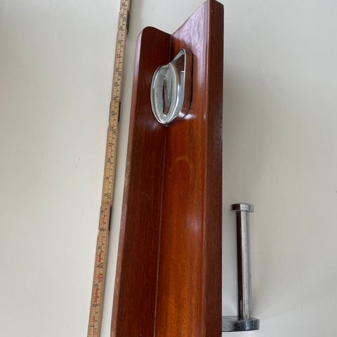 Teak toalettrull-holder