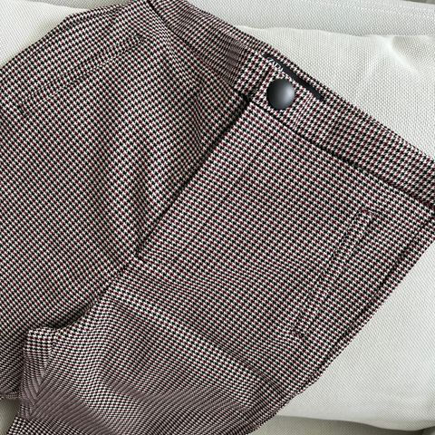 Houndstooth bukse fra Zara