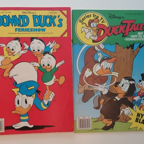 Donald Duck's ferieshow 1991 og Ducktales