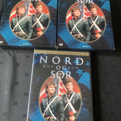 Nord & Sør komplett serie (Norsk tekst) Dvd