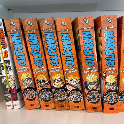 Flere Naruto bøker selges samlet